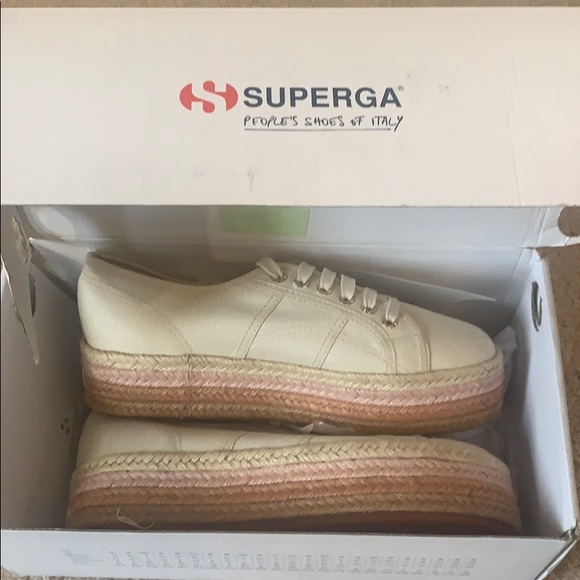 Platform Superga espadrilles - Picture 1 of 6